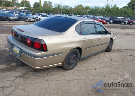 2004 Chevrolet Impala z USA, uszkodzony, nr VIN 2G1WF52E349345283